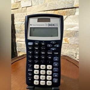 Texas Instruments TI-30XIIS/TBL/1L1/AX Scientific Calculator Dark Blue